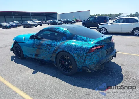 2020 Toyota Gr Supra Launch Edition из США, поврежденный, VIN WZ1DB4C06LW024403